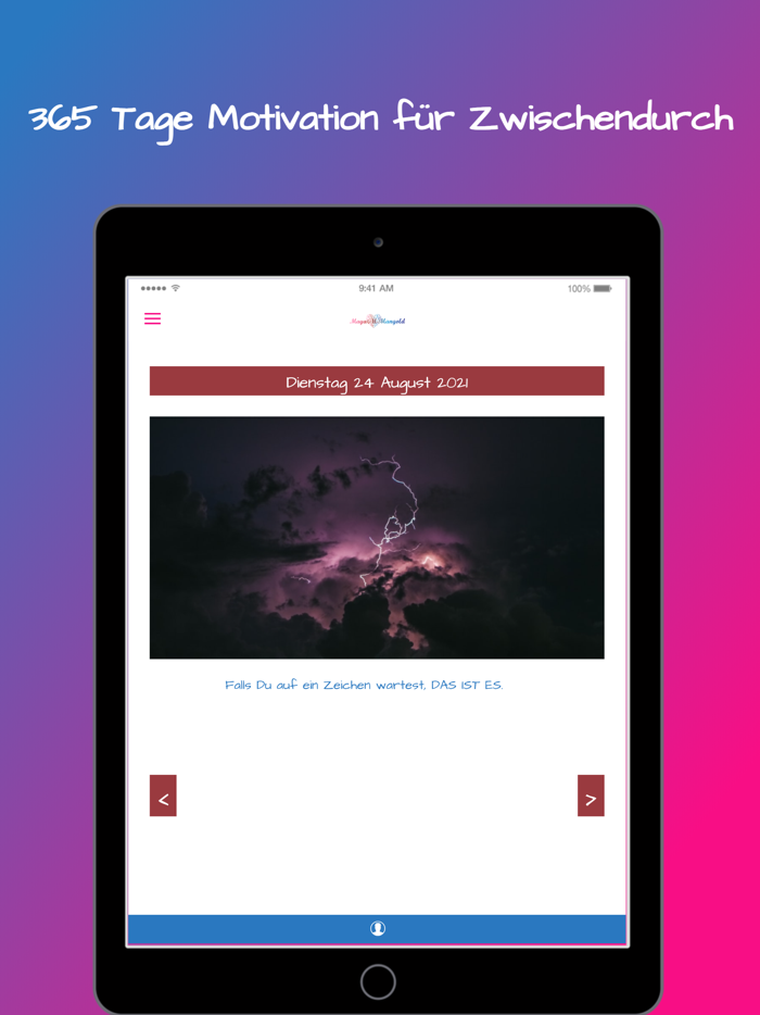 Lebensfreude Tagesmotivation