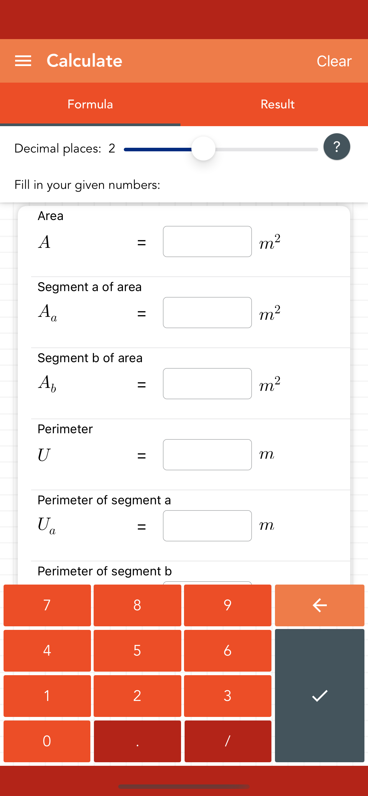 Right Triangle - Calculator