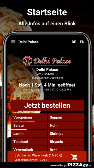 Delhi Palace Seeheim-Jugenheim screenshot 2