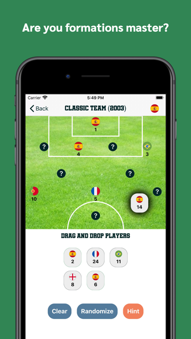 Soccer Puzzles: Football Quiz Screenshot