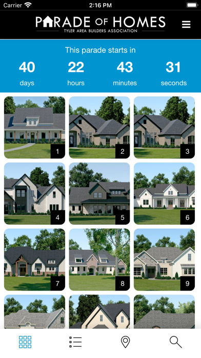 TABA Parade of Homes Screenshot