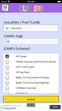 Game screenshot Club Hub UK - Activity Locator apk