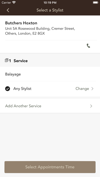 Butchers Salons Screenshot
