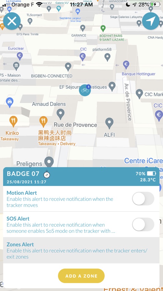 #4. Abeeway WiFi-GPS tracking (iOS) 来自: Abeeway
