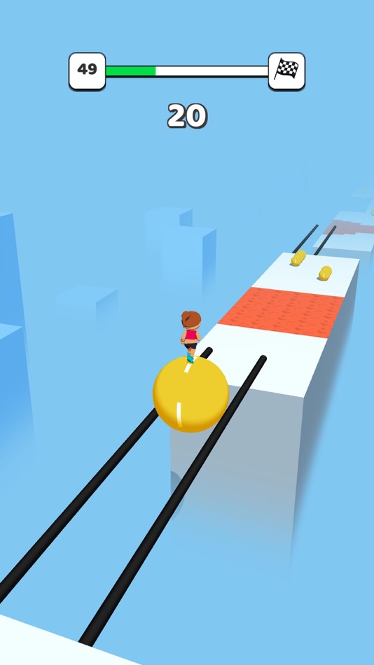 #1. Rails Roller (iOS) Podle: 广杰 周