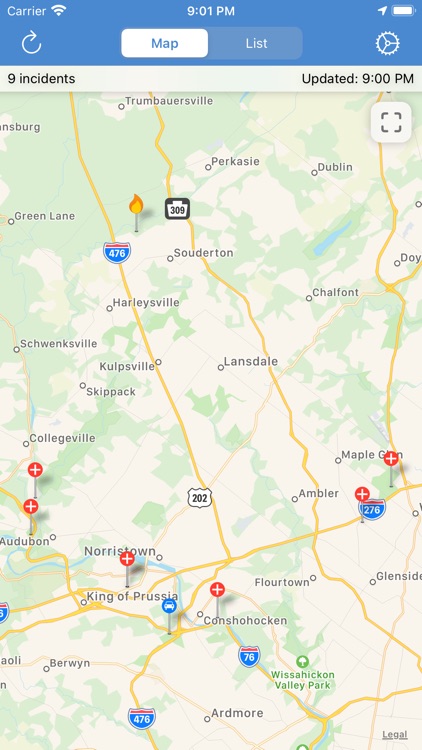 Montgomery County Incidents
