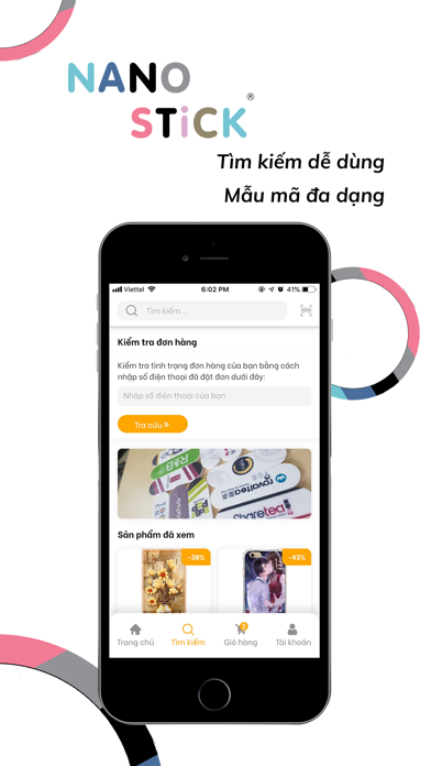 in theo yêu cầu Screenshot
