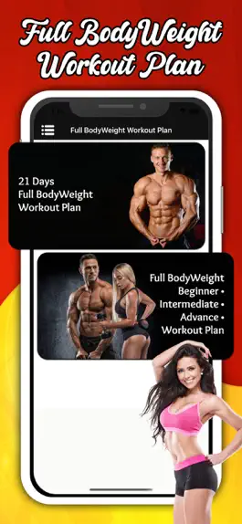 Game screenshot Full Bodyweight Workout Plan apk