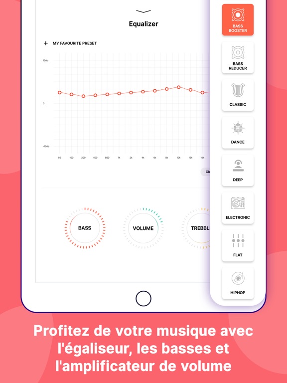 Screenshot #6 pour Égaliseur+ Lecteur de musique