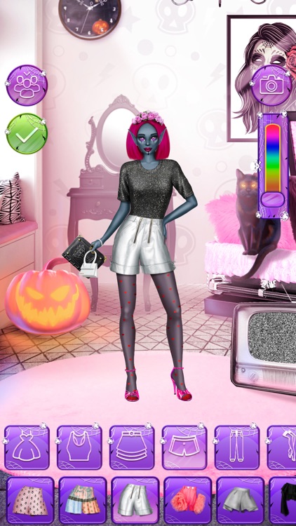 Monster Girl Dress Up Fashion screenshot-3