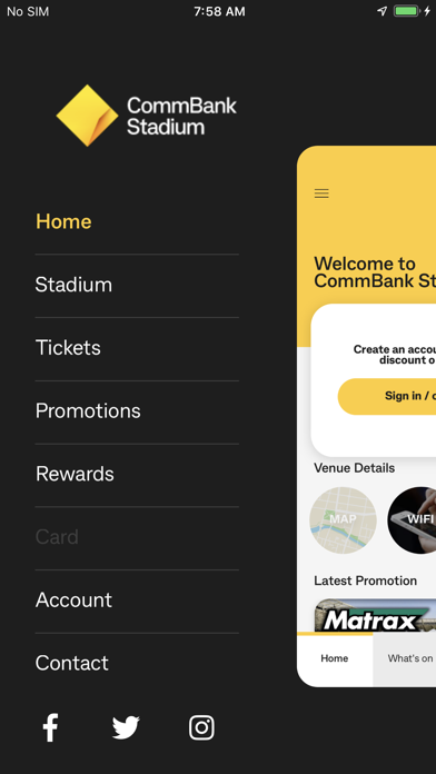 CommBank Stadium Screenshot