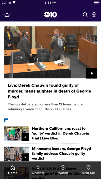 ABC10 Northern California News Screenshot