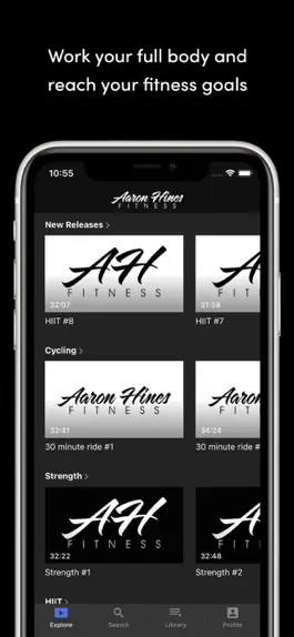 Game screenshot Aaron Hines Fitness apk