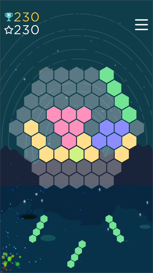 Hex Beehive-hexagon puzzle 10! - 1.7 - (iOS)
