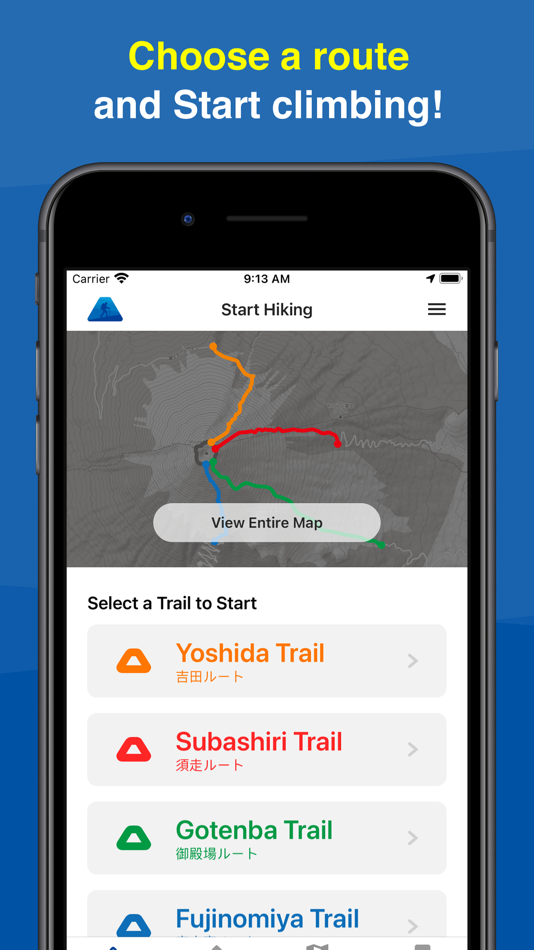 #4. Mt. Fuji - GPS Trail Map (iOS) 由: YAMARECO INC.