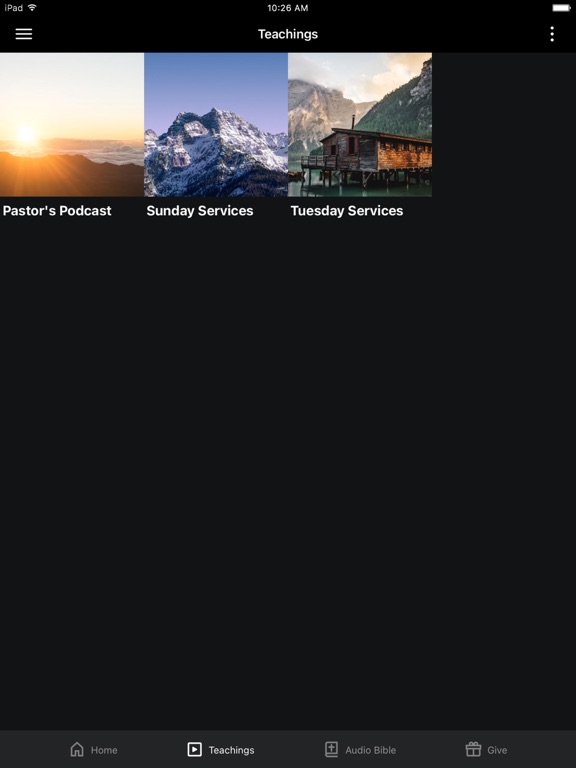 Word of Faith Family Church iPad screenshot 2 - Education app