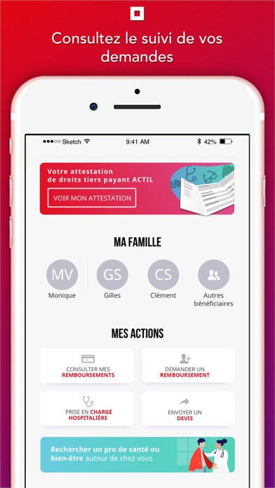 Apicil, mon espace Santé Screenshot