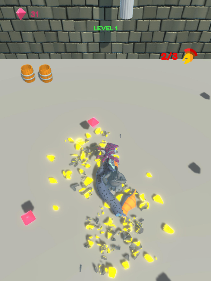 Medusa vs Spartans 3D