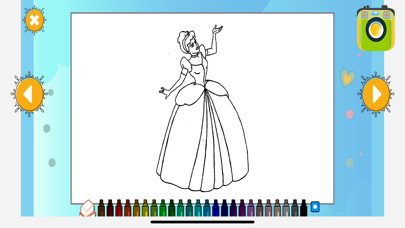 Princess Coloring Book Fun Appのおすすめ画像3