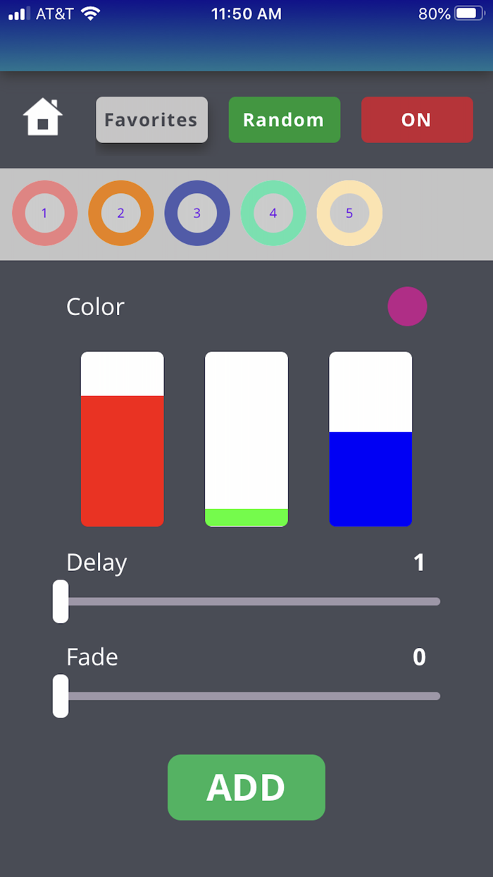 Colorful Light e-green