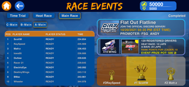 ‎Dirt Trackin Sprint Cars Screenshot