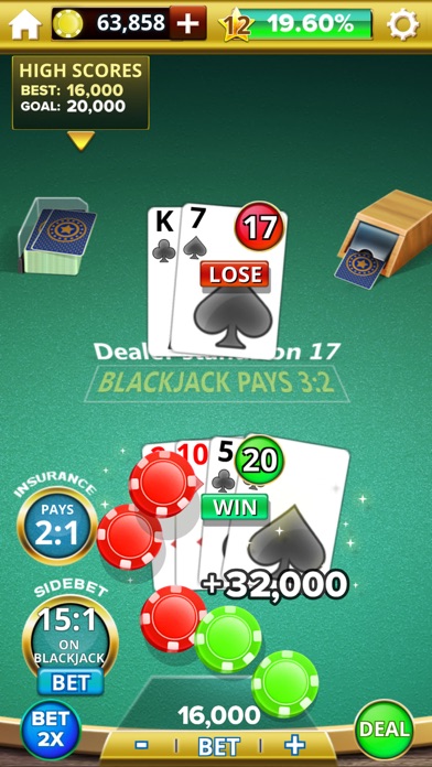 Blackjack 21 Casino Royale funのおすすめ画像6