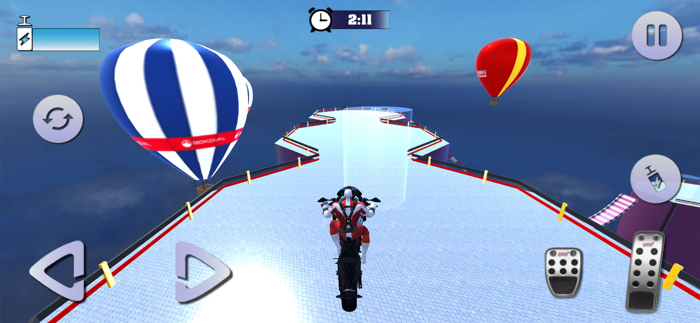 Superhero Bike Jumping Stunts