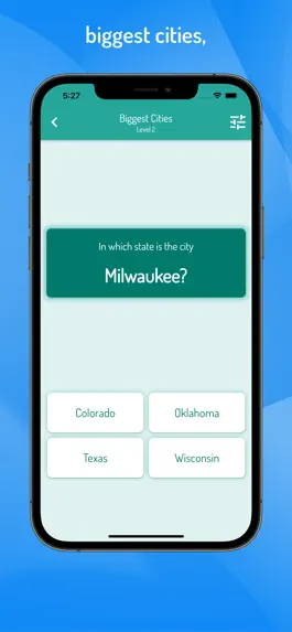 Game screenshot Quiz USA - States and Cities hack