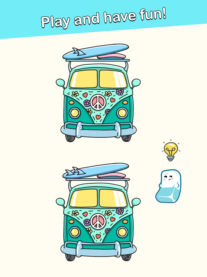 Erase the Difference Puzzle