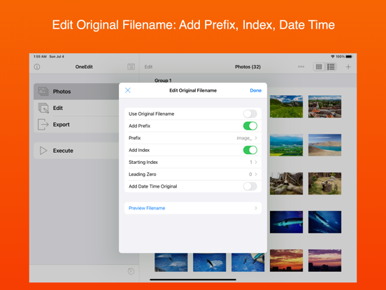 OneEdit Pro iPad app afbeelding 9