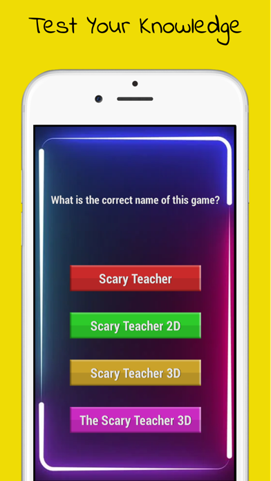 Scary Teacher 3D : Quiz & Call Screenshot