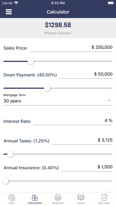 Providence Home Loans Screenshot