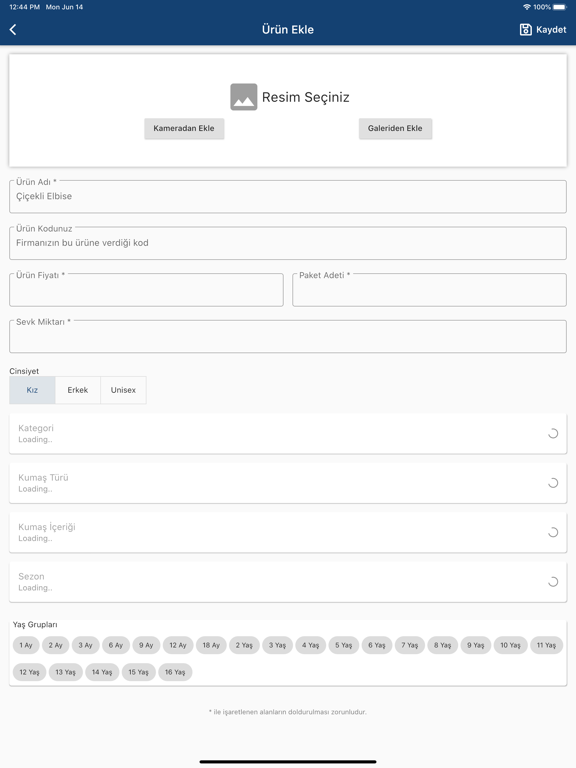 Screenshot #5 pour Kamtex Tedarikçi
