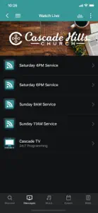 Cascade Hills Church screenshot #2 for iPhone