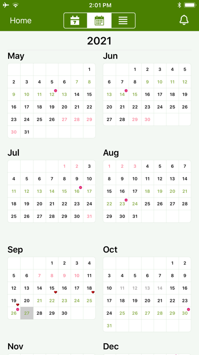 Period Tracker by GP Apps Screenshot