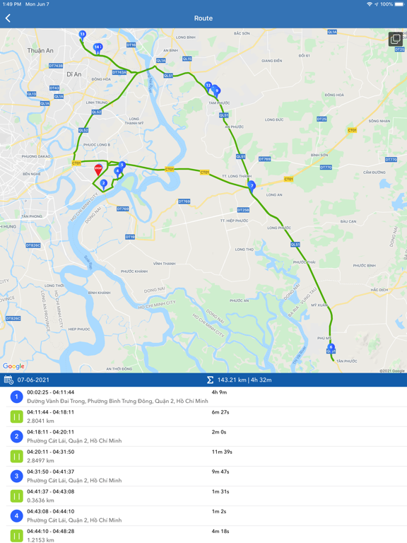 Screenshot #5 pour Econtrol GPS