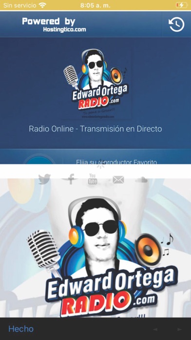 Edward Ortega Radio Screenshot