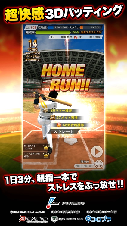 プロ野球PRIDE screenshot-2