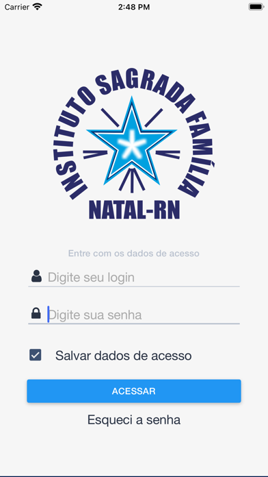 Instituto Sagrada Família Screenshot