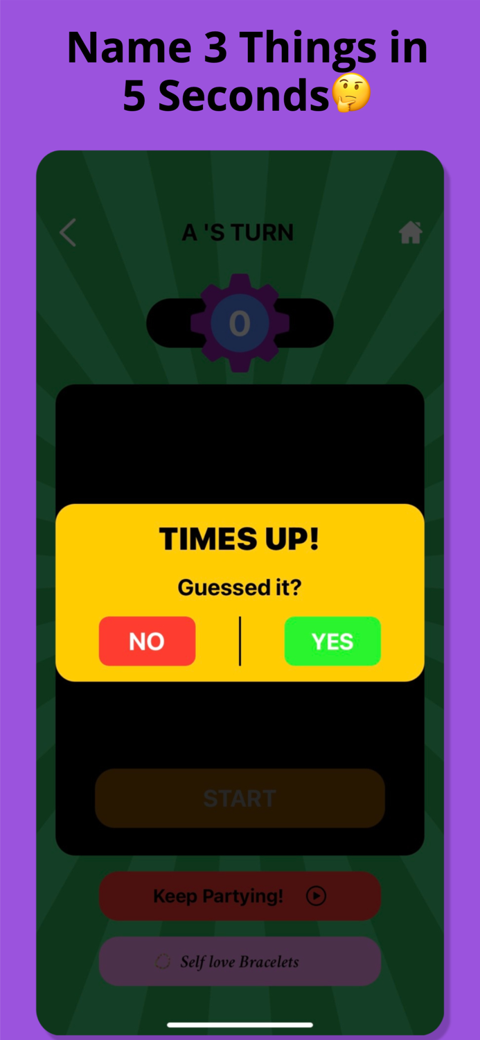 5 Second Rule - Group Game