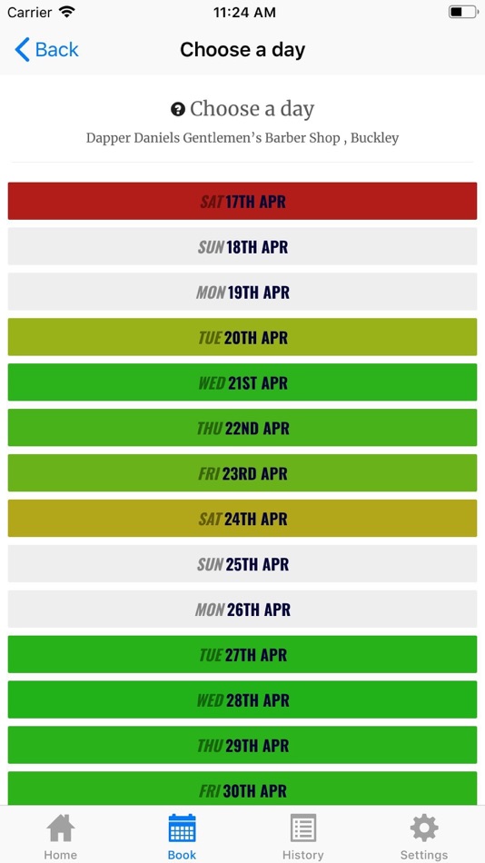 #3. Dapper Daniel's Barbershop (iOS) Bởi: Dapper Daniels Barbers Ltd