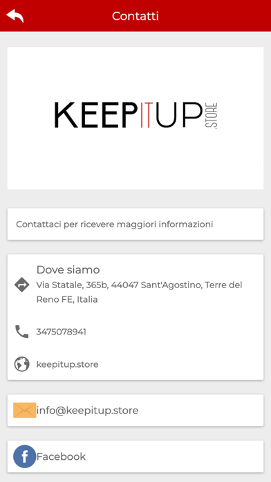 Keepitup Screenshot