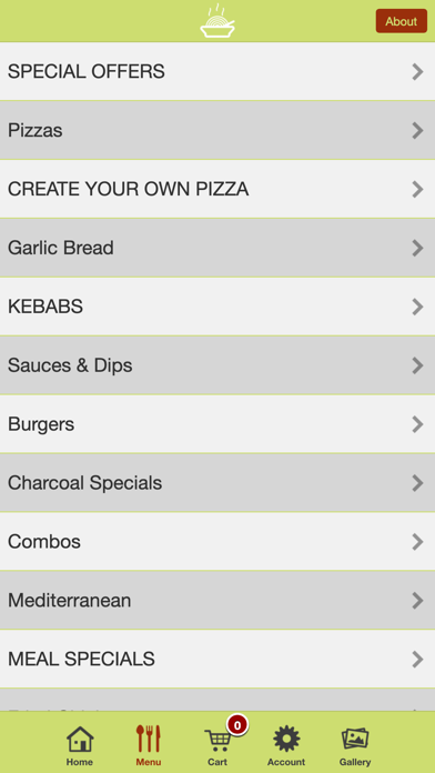 Food Fest App Screenshot