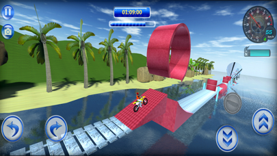 Screenshot #1 pour Wipeout Bike Stunts 3D