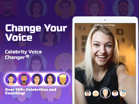 Celebrity Voice Changer Parody iPad app afbeelding 10