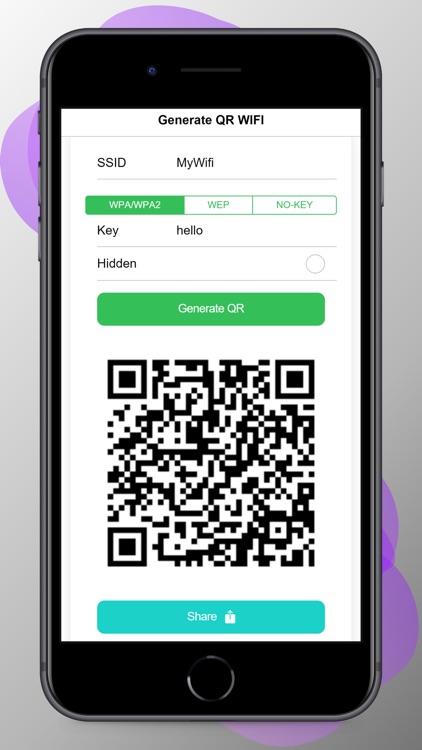 WiFi QR Code Generator