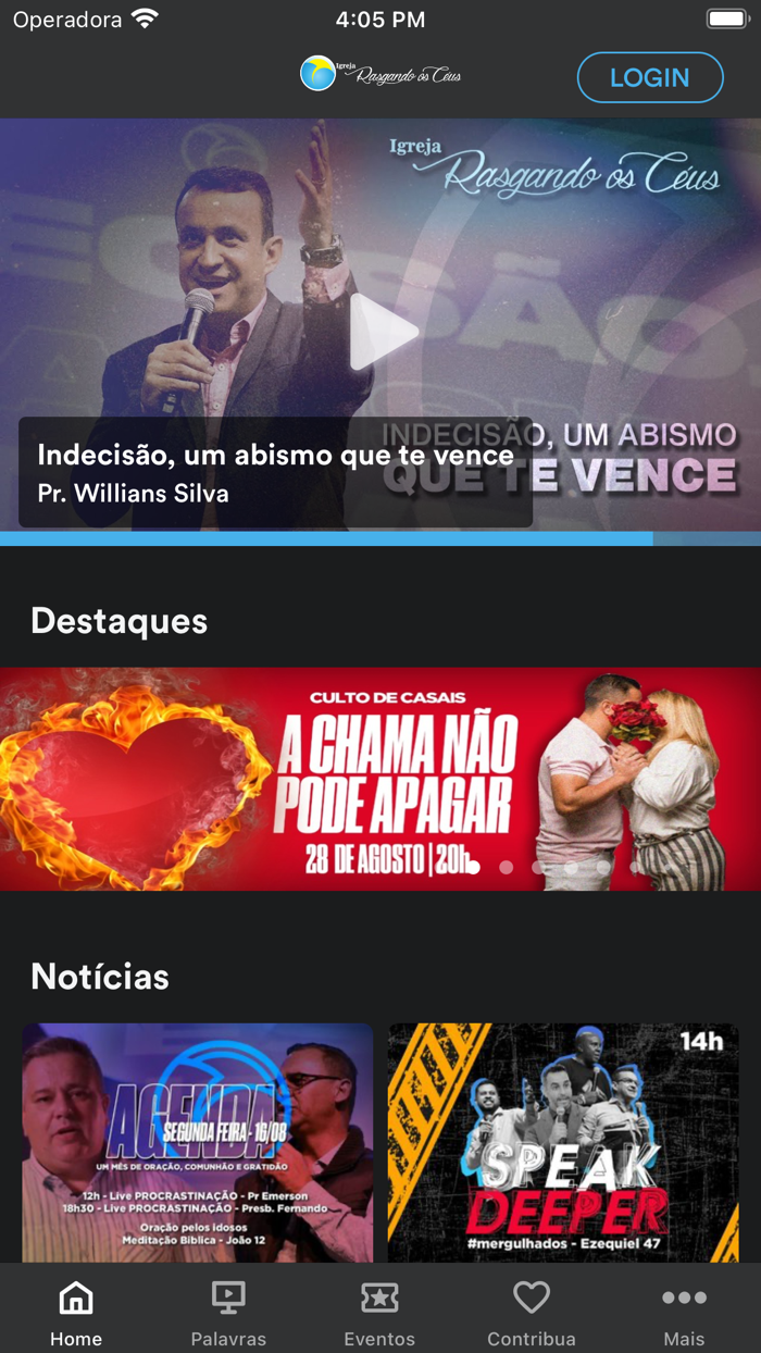 Igreja Rasgando os Céus