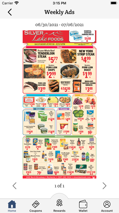 Rochester Silver Lake Foods Screenshot