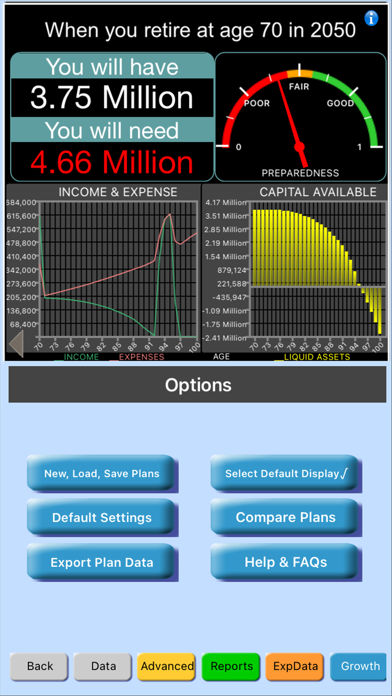 PlanMode Financial Planning Screenshot