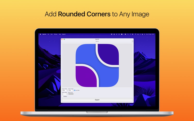 How to cancel & delete squircle: round icon corners 1